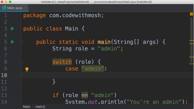 32- Switch Statements смотреть онлайн