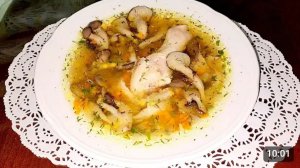 АРОМАТНЫЙ ГРИБНОЙ СУП ИЗ ВЕШЕНОК.🥘🍄🥕🧅