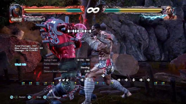 Tekken 7 Anti Fahkumram 1+2 throw Gigas super secret tech. смотреть онлайн