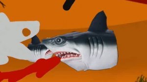четвёртого часть красный против сыра и против shark puppet
