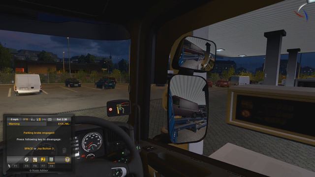 Euro Truck Simulator 2: Narrow Fuel Station - Episode 36 смотреть онлайн