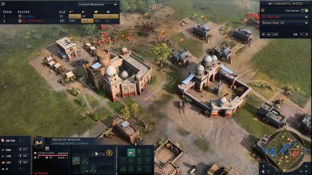 AoE4 Commentary - TheViper vs Nili (Abbasid Dynasty) смотреть онлайн