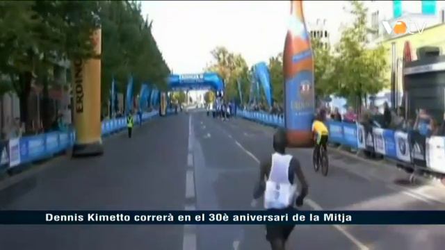 VOTV - Dennis Kimetto correrà en el 30è aniversari de la Mitja смотреть онлайн