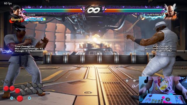 Kazuya 3x EWGF Combo and DEWGF Guide for Hitbox смотреть онлайн