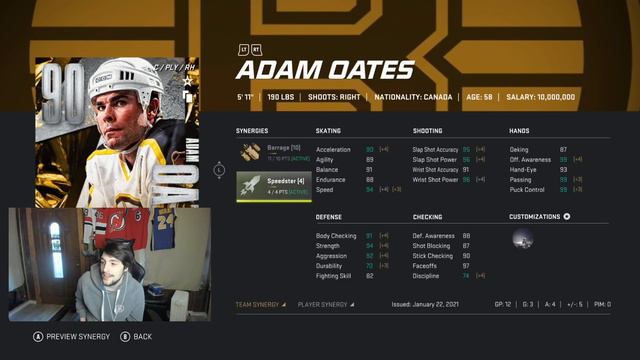 NHL 21 HUT INSANE NEW TEAM BUILD WITH 98 TOEWS! смотреть онлайн