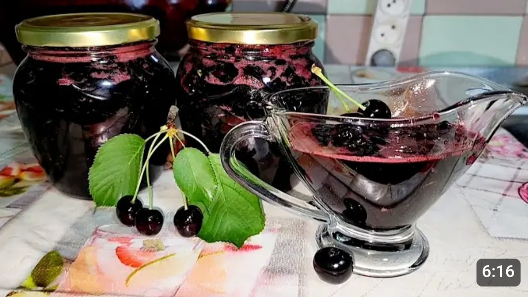 ВАРЕНЬЕ ИЗ ЧЕРЕШНИ НА ЗИМУ.🫙🍒🍒 смотреть онлайн