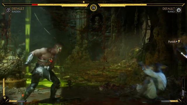 Mortal Kombat 11 - raiden vs kano - hard смотреть онлайн
