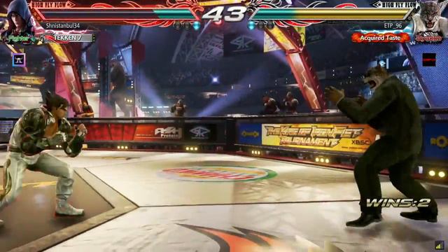 TEKKEN 7 Turkiye Jin vs King смотреть онлайн