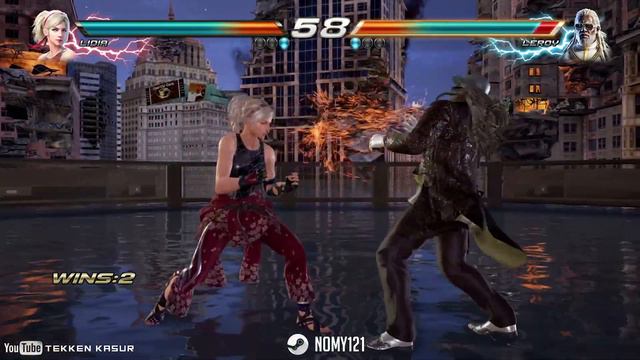 Tekken 7 Lidia Sobieska Vs Leroy Smith смотреть онлайн