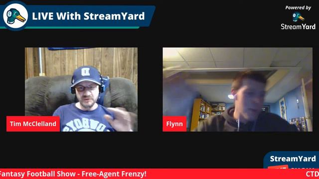 CTDF Fantasy Football Show - Free-Agent Frenzy! смотреть онлайн