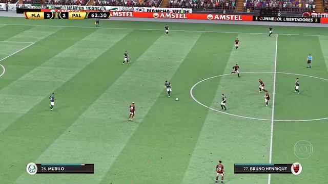 FIFA 23 Mod BR | Flamengo x Palmeiras Libertadores 2022 - Full Gameplay | PC смотреть онлайн