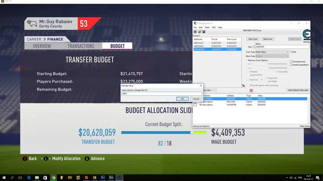 Fifa 18 Cheat Engine Tutorial How To Get Unlimited Money WORKING 2017 YouTube смотреть онлайн