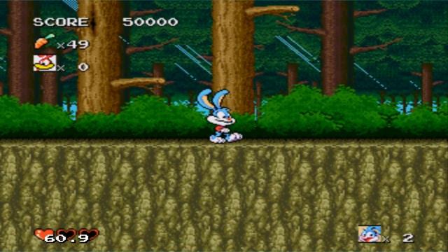 Tiny Toon Adventures: Buster's Hidden Treasure Level 6 Sega Genesis смотреть онлайн