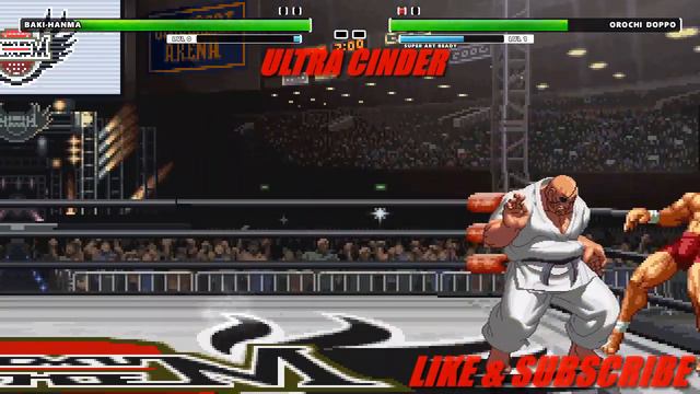 MUGEN 2020 - BAKI HANMA VS OROCHI DOPPO смотреть онлайн