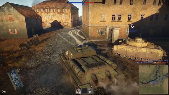 War Thunder - SU-122 & T-126 on Eastern Europe смотреть онлайн