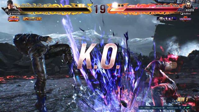 TEKKEN 8 | The Most Aggressive Kazuya I've Fought in Tekken 8! | Jin vs Kazuya (Nakkod). смотреть онлайн
