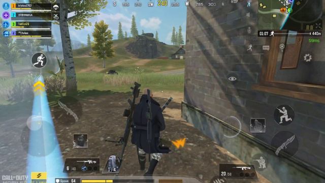 Codm 
дал дал 3 круга
не ушёл (