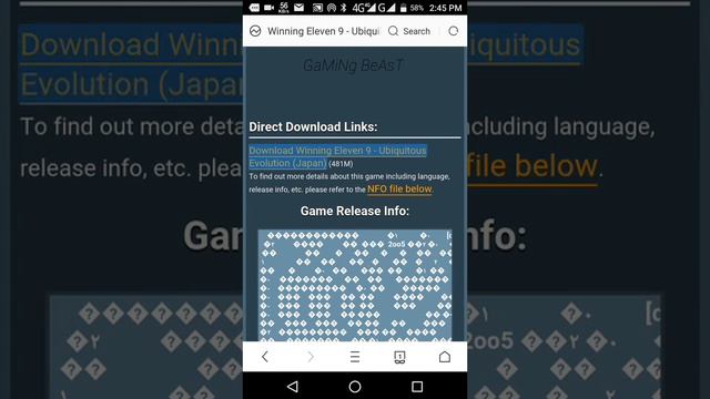 How to download Winning Eleven 9 on android смотреть онлайн