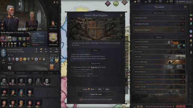 [#4] Feudal Bureaucracy, Escaping Adrestia | House von Edmund (Marianne) | CK3 Fodlan Mod смотреть онлайн