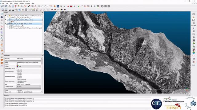 CloudCompare: GUI, Cloning, Subsampling, Segmentation, Merging, Saving, Terminology