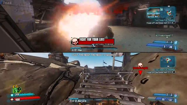 HEAD TRANSPLANT!! - Borderlands 2 Redux - Part 9 (Borderlands 2 CO-OP Gameplay) смотреть онлайн