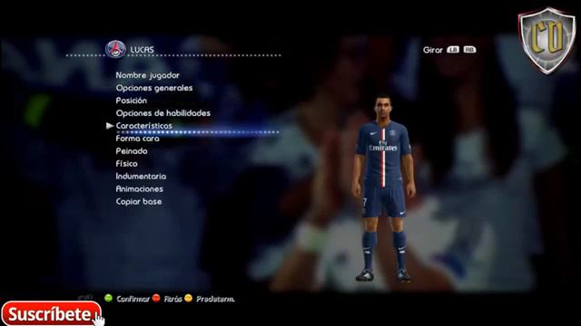 NEW FACE & HAIR LUCAS MOURA PES 2013 DOWNLOAD смотреть онлайн