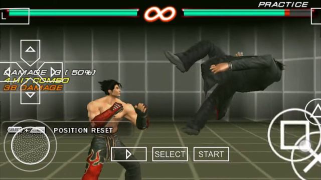 TEKKEN 6 PSP | JIN KAZAMA COMBO MOVE | ZENOTANU смотреть онлайн
