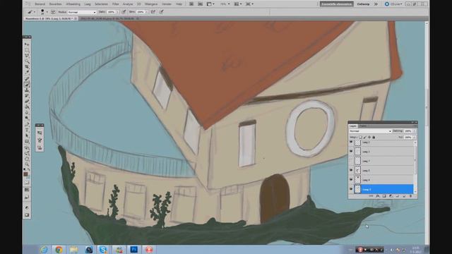 Jack and the Beanstalk -Art Timelapse смотреть онлайн