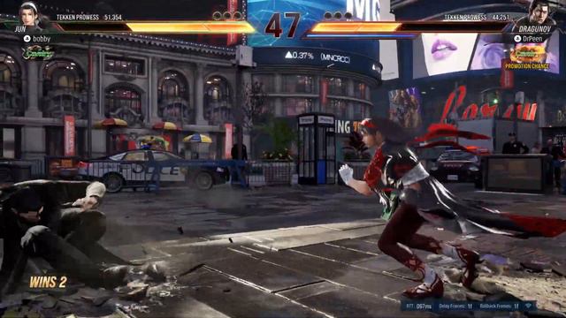 Jun is unreal in Tekken 8 online... смотреть онлайн