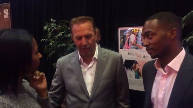 Kevin Costner and Anthony Mackie chat with JubileeMag.com publisher Kim Ford about 'Black or White' смотреть онлайн