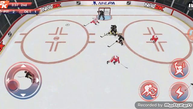 NHL 2K Gameplay Detroit RedWings Vs Pittsburgh Penguins смотреть онлайн