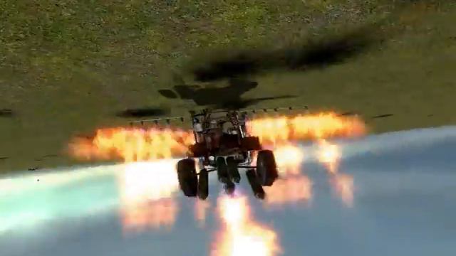 Gmod Car plane смотреть онлайн
