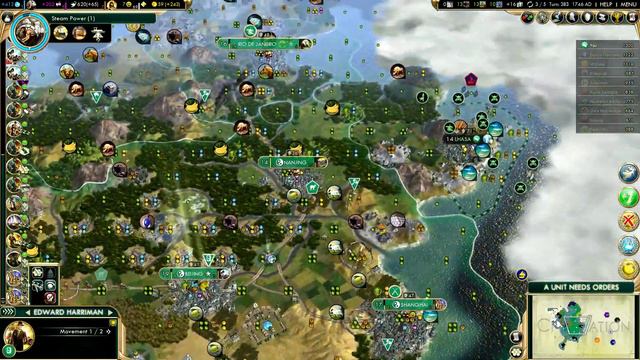 Civilization 5 Brave New World [China/Immortal] (18) - Communist Emperor смотреть онлайн