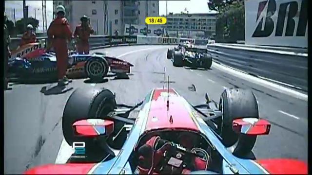 Monaco 2008 GP2 Feature Race Buemi Pantano смотреть онлайн