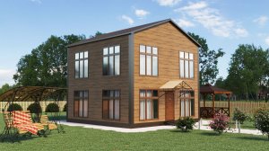 Быстровозводимые дома из сэндвич панелей под ключ