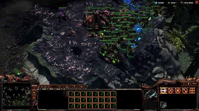 StarCraft II: Legacy of the Void - Тактика за зергов (FFA 1 vs 7 Эксперт ZvZ) (для бронзовой лиги) смотреть онлайн