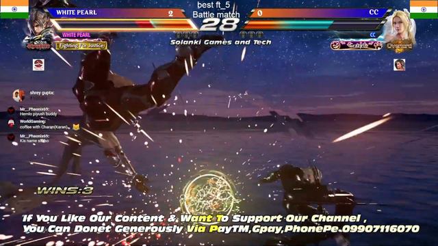 TEKKEN 7 INDIA FT_5 Battle hailstorm v/s Raiden || The GOD oF Thunder || matches смотреть онлайн
