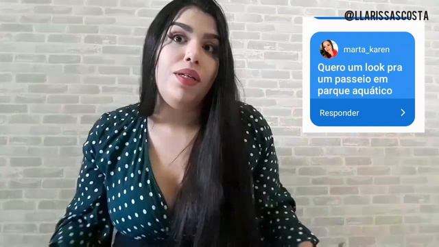 DESAFIO DE LOOK | Larissa Costa *look para parque aquatico ??* смотреть онлайн