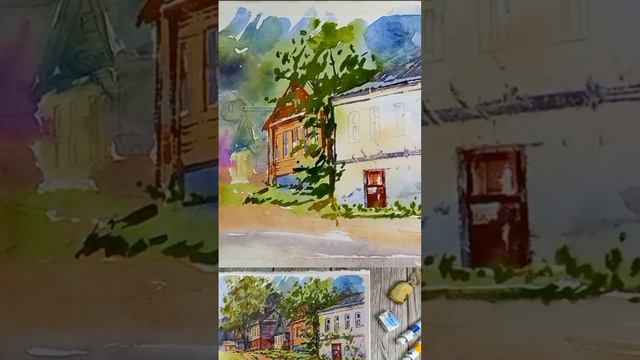 watercolor sketch смотреть онлайн