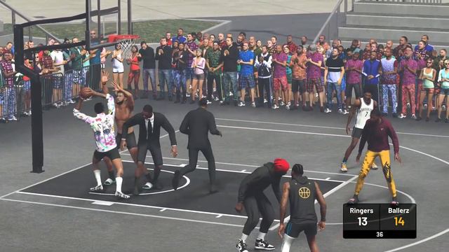 Team KD vs Team LeBron | Blacktop+ Mods Showcase | NBA 2K22 смотреть онлайн