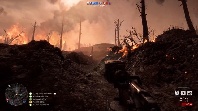Battlefield 1 Sniper Gameplay Xbox Series S смотреть онлайн
