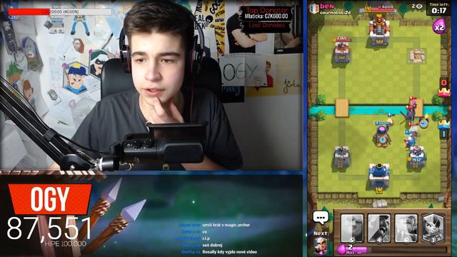 OPENING & MAGIC ARCHER CHALLENGE! 😈 | Clash Royale CZ/SK | Ogy смотреть онлайн
