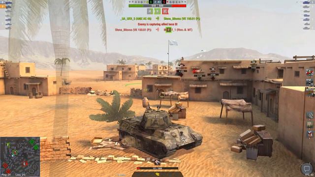 Late war Germany gang - World of Tanks Blitz смотреть онлайн