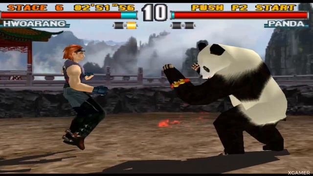 Tekken 3 - Hworang |Leg Power | Arcade Gameplay | смотреть онлайн