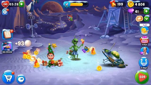 Fishdom - Level 501 - 505 - Gameplay