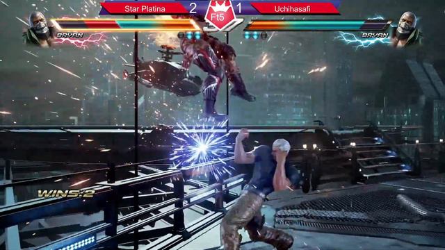 Tekken 7 LIve FT5 Star Platina VS Uchihasafi смотреть онлайн