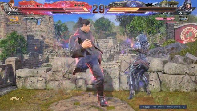 Tekken 8 I Hwoarang Vs. Zafina (Rank Match) Raijn Promotion. смотреть онлайн