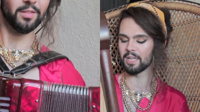 Shy Charles - The Moomins Theme (harp, accordion and voice cover) смотреть онлайн