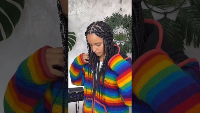 Афроклассика в натуральном цвете! Как вам?) #afromari #афрокосы #афроплетение #косы смотреть онлайн