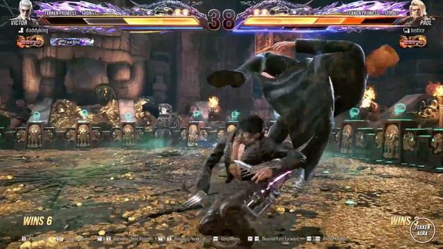 Tekken 8 ▰ Daddyking (Victor) Vs Justice (Paul) ▰ Ranked Matches смотреть онлайн
